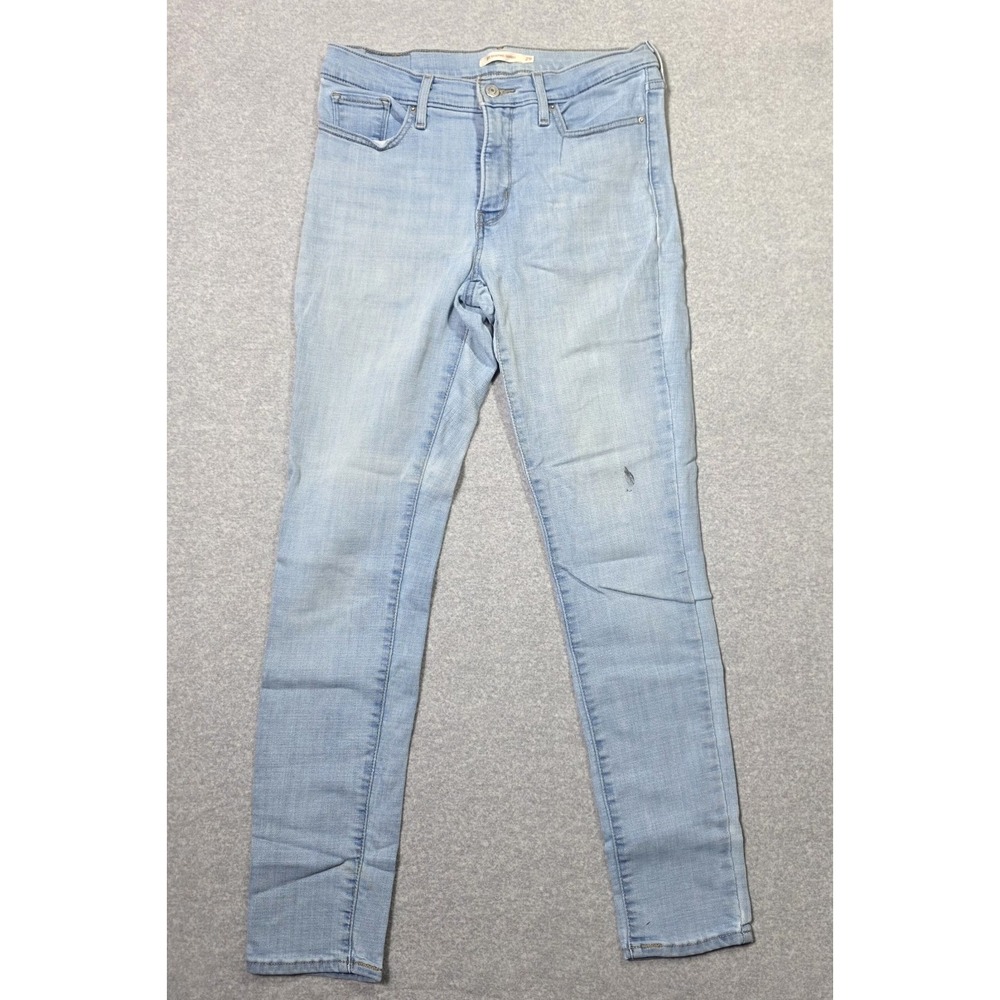 Levis 311 Shaping Skinny Jeans Womens 31 Light Wash Denim Slimming Stretch Blue
